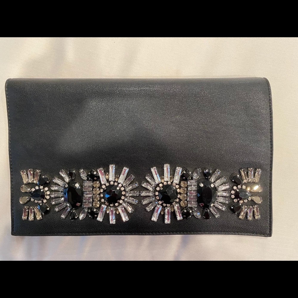 Express Rhinestone Clutch